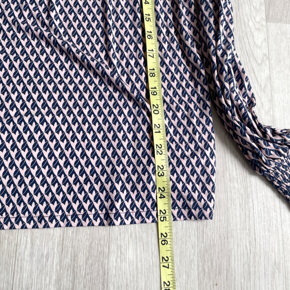 Boden Vicky Top J0285 Navy Pink Size 8 - Picture 4 of 4